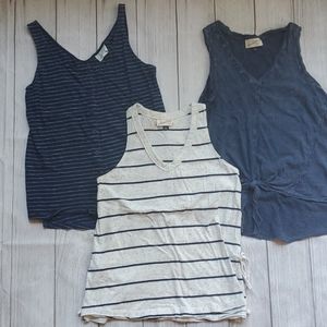Three women's tank tops